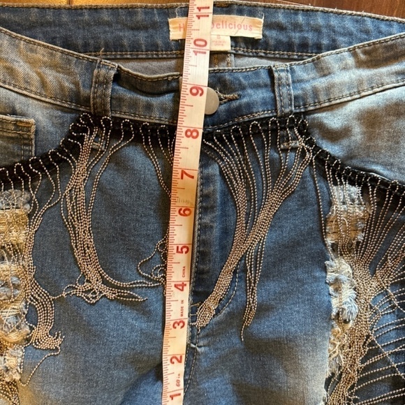 HOT & DELICIOUS Bling pants/jeans size Small - Picture 9 of 10